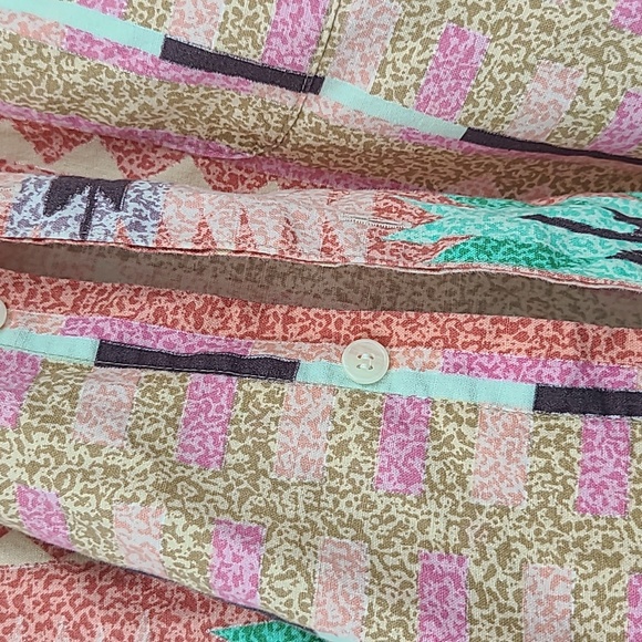 Vintage southwestern button down shirt large - Picture 2 of 8